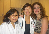 L to R - Dr. Woo, Kristina Kraninger, Dr. Brecia, Peekskill Clinic - Pediatrics