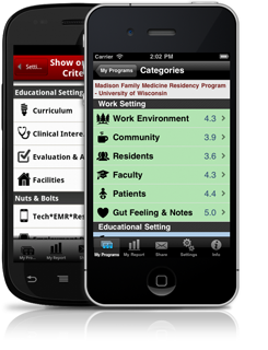 Residency Rater for Android and iPhone