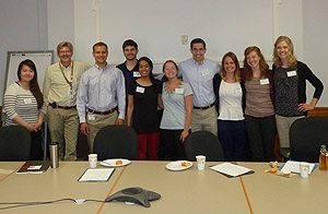 Jonathan Temte, MD, PhD, (second from left) with this year’s Summer Student Research and Clinical Assistantship participants.