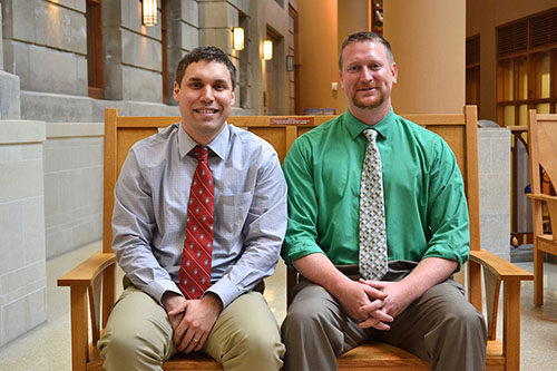 The new Baraboo residents, from left: Paul Stevens, MD; Mathew Herbst, MD