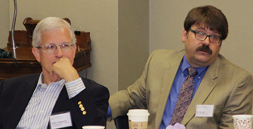 RTT Collaborative Executive Director Randall Longecker, MD, and the DFMCH’s Baraboo RTT Director Stuart Hannah, MD.