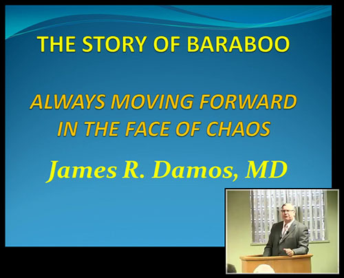 James Damos, MD, presents “The Story of Baraboo” 