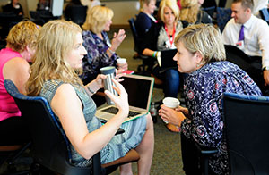 Workgroup participants at the DFMCH’s Vision Conference.