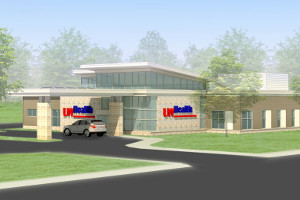 A rendering of the new UW Health Fort Atkinson clinic.