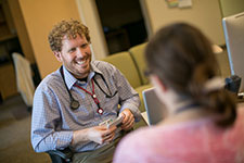 Eric Phillippi, MD (above), is one of 12 DFMCH residents who establish continuity clinics at Access Community Health Center / Wingra Family Medical Center.