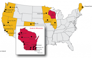 Residency Grad 2019 Map