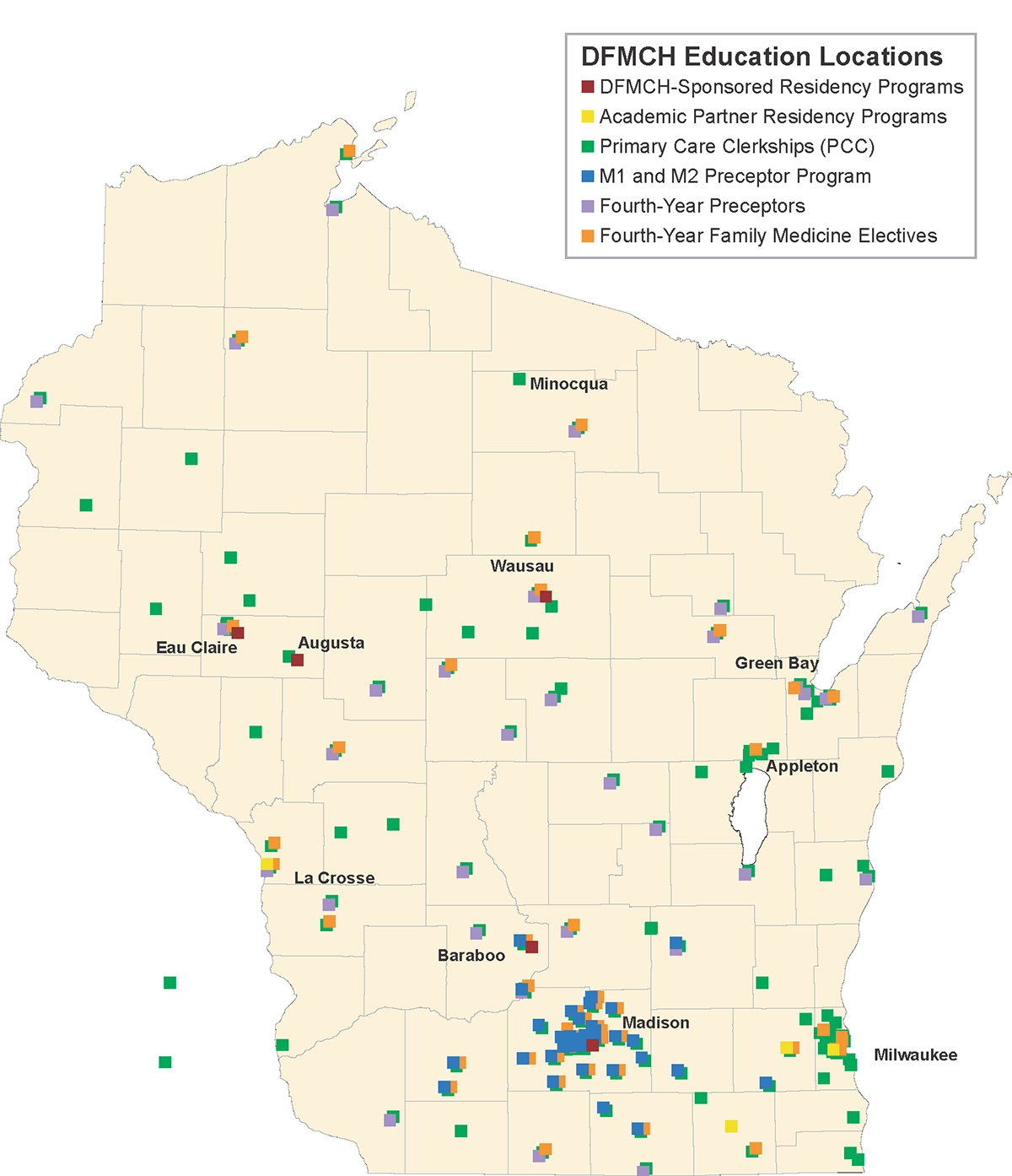 DFMCH Education Map 2020