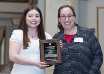 Dr. Sarina Schrager (right) and Gabriela Espinoza