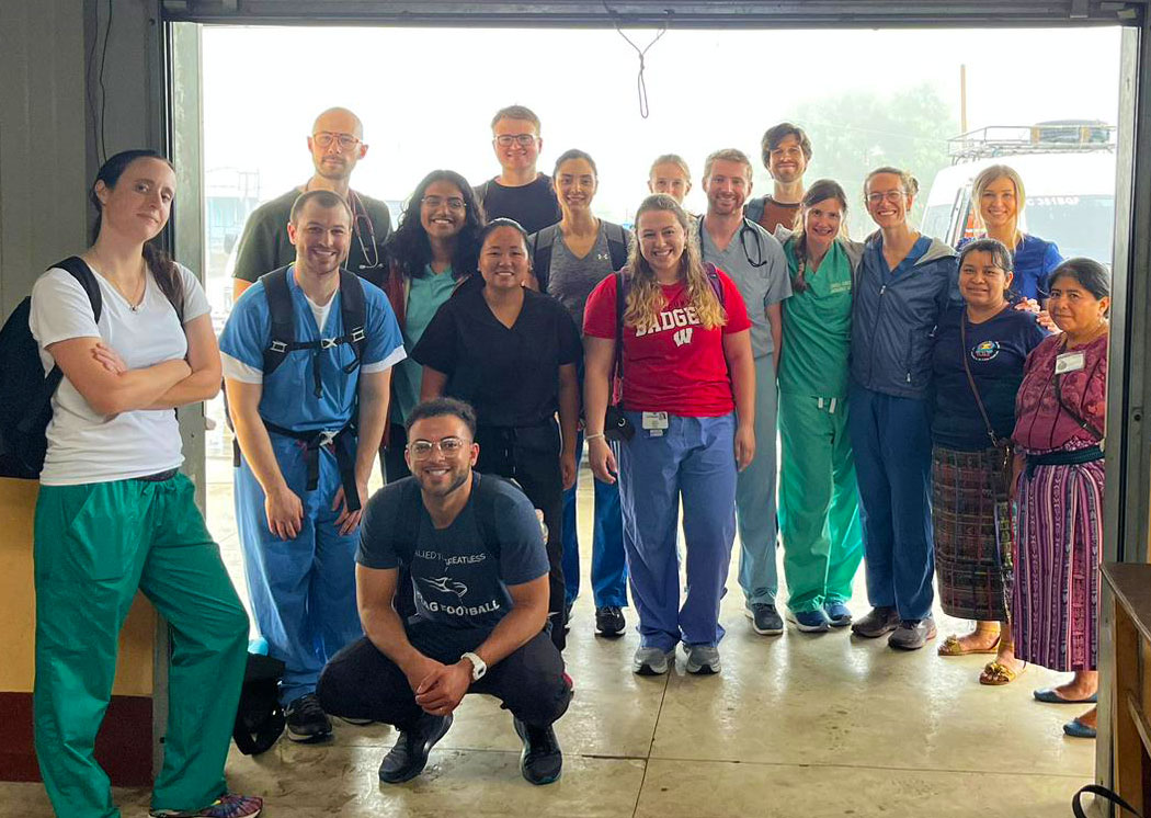 Dr. John Kalmanek, participated in an immersive service-learning experience in San Lucas Tolimán, Guatemala