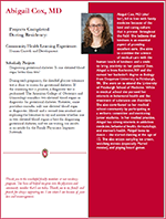 Madison Family Medicine Residency Senior Night Book 2025