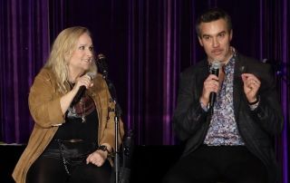 Christopher Nicholas, PhD (right), and Melissa Etheridge