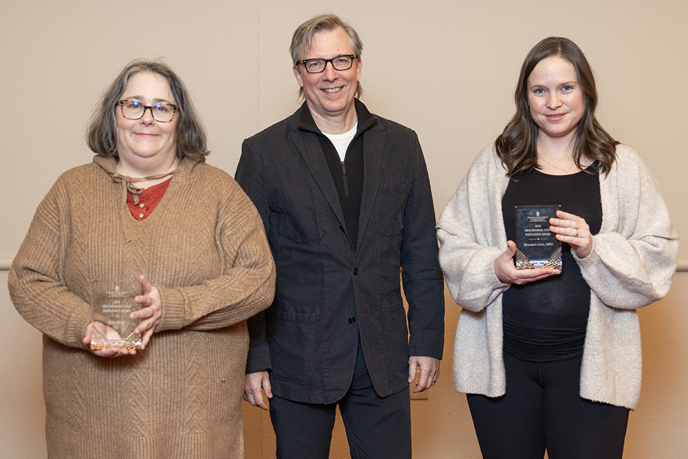 Robert Drachenberg Staff Excellence Award winners