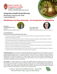 Osher February Grand Rounds Flyer